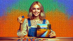 ChatGPT forklarer vitsen om blondinen og puslespillet